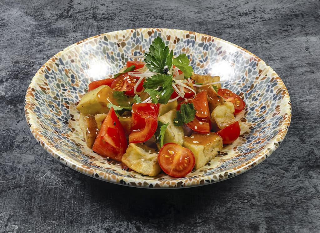 Тёплый салат